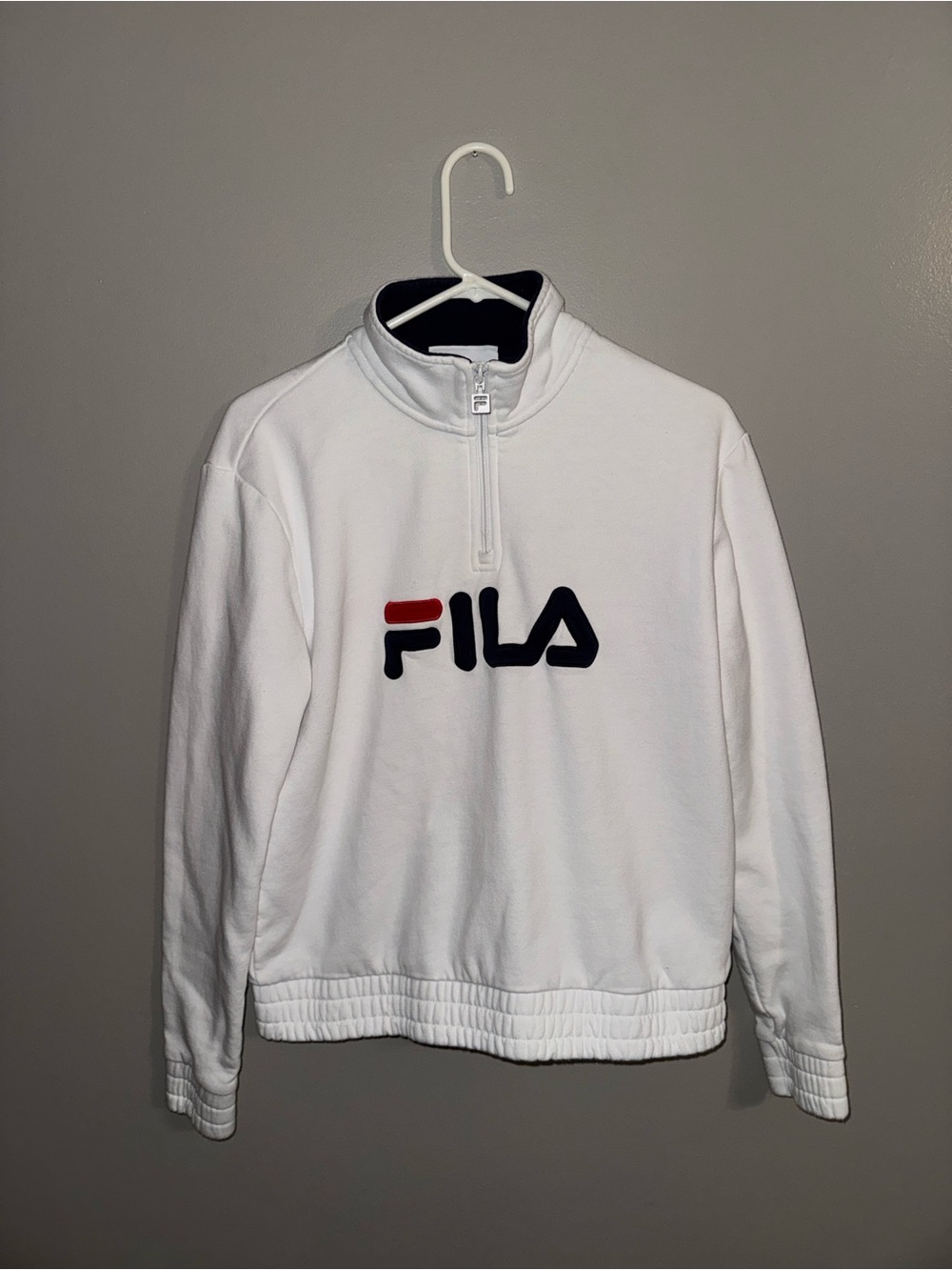 FILA Quarter Zip Sweater